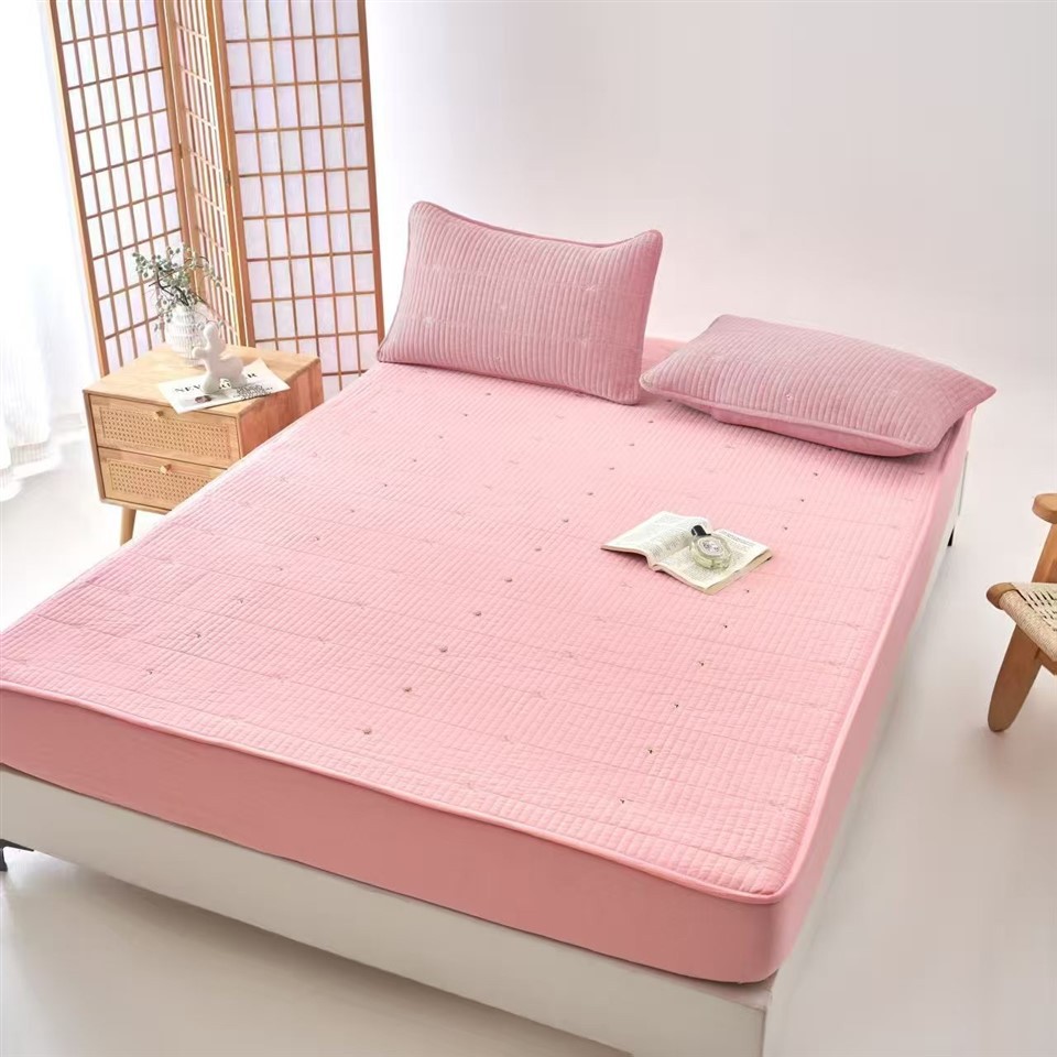 Cotton Quilted Mattress Protector factory